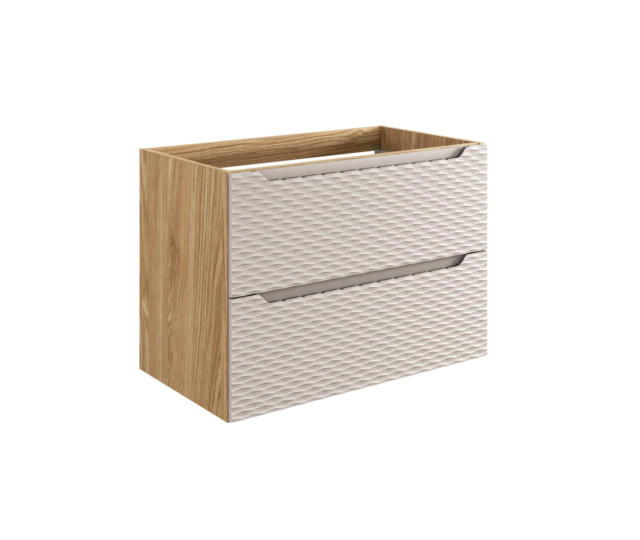 Valamukapp Comad Ocean Beige 80 cm, õlitatud tamm ja beež