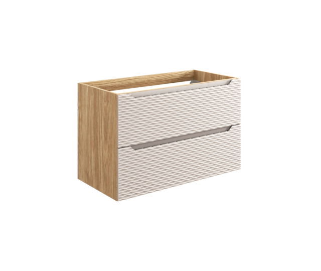 Valamukapp Comad Ocean Beige 90 cm, õlitatud tamm ja beež