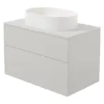 Valamukapp graniitvalamuga Deante Prizma/Silia 800 mm, kašmiir/alabaster, segistiavata