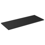 Vannitoa töötasapind Comad ADEL BLACK 120 × 46,5 × 2,2 cm, matt must