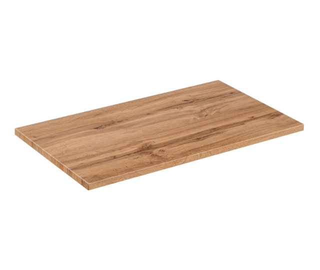 Vannitoa töötasapind Comad ADEL OAK 80,6 × 46,5 × 2,2 cm, wotani tamm