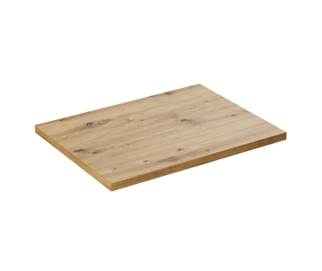 Vannitoa töötasapind Comad Bella Cashmere 60 × 46 × 2,5 cm, artisani tamm
