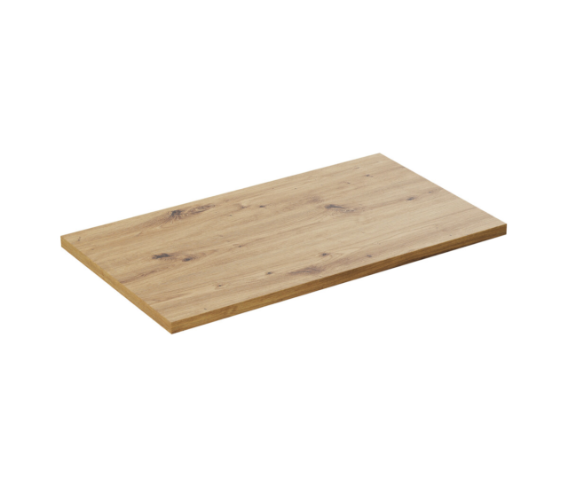 Vannitoa töötasapind Comad Bella Cashmere 80 × 46 × 2,5 cm, artisani tamm