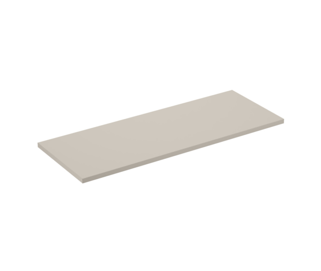 Vannitoa töötasapind Comad Dalia Cashmere 120 × 46 × 2,2 cm, matt kašmiir