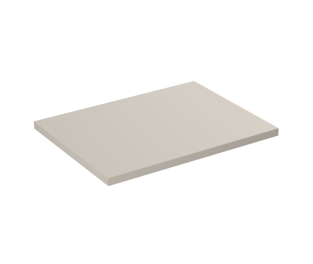 Vannitoa töötasapind Comad Dalia Cashmere 60 × 46 × 2,2 cm, matt kašmiir