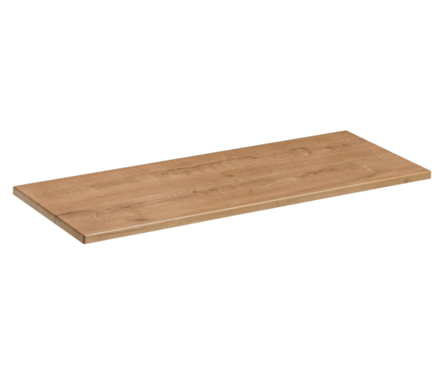 Vannitoa töötasapind Comad Monako Grey Oak 120 × 45,6 × 2,5 cm, Hamiltoni tamm