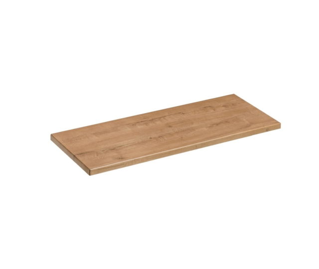 Vannitoa töötasapind Comad Monako Grey Oak 60 × 45,6 × 2,5 cm, Hamiltoni tamm