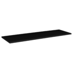 Vannitoa töötasapind Comad Nova Black 120,4 × 40 × 2,5 cm, matt must