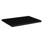 Vannitoa töötasapind Comad Nova Black 50,4 × 40 × 2,5 cm, matt must