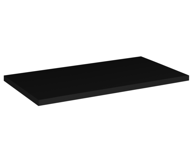 Vannitoa töötasapind Comad Nova Black 70,4 × 40 × 2,5 cm, matt must