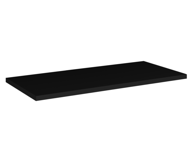 Vannitoa töötasapind Comad Nova Black 90,4 × 40 × 2,5 cm, matt must