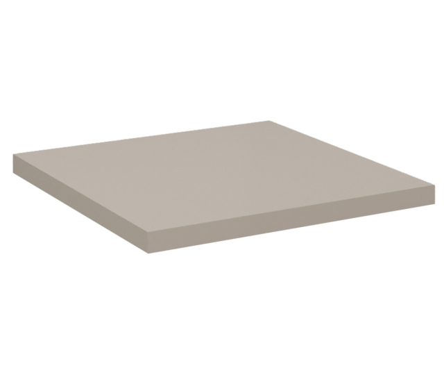 Vannitoa töötasapind Comad Nova Cashmere 40 × 40 × 2,5 cm, matt kašmiir