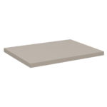 Vannitoa töötasapind Comad Nova Cashmere 50,4 × 40 × 2,5 cm, matt kašmiir