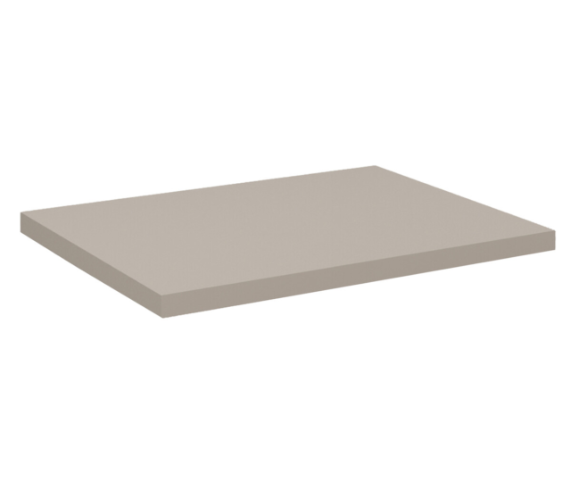 Vannitoa töötasapind Comad Nova Cashmere 50,4 × 40 × 2,5 cm, matt kašmiir