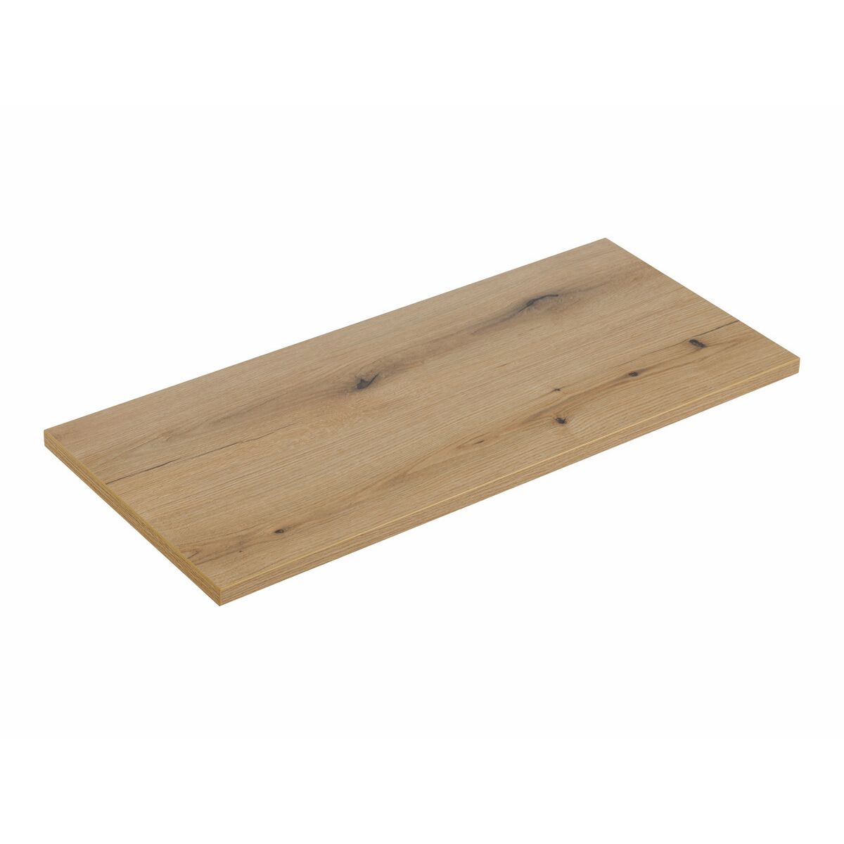 Vannitoa töötasapind Comad Nova Oak 100,4 × 40 × 2,5 cm, Coast Evoke tamm