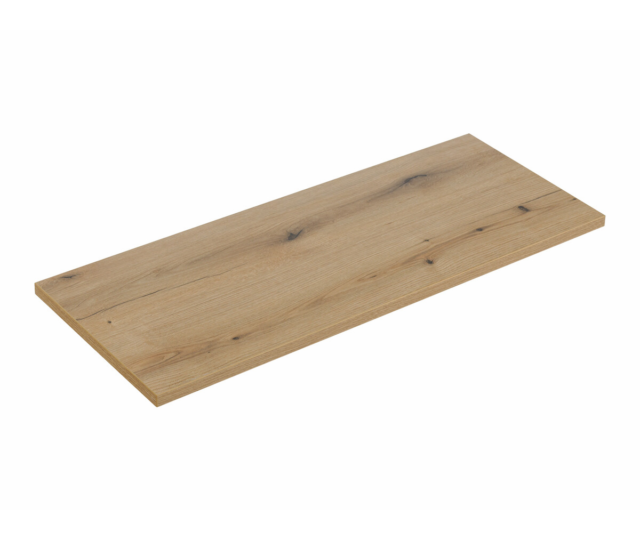 Vannitoa töötasapind Comad Nova Oak 120,4 × 40 × 2,5 cm, Coast Evoke tamm