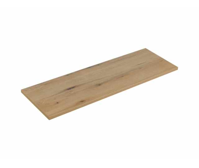 Vannitoa töötasapind Comad Nova Oak 140,4 × 40 × 2,5 cm, Coast Evoke tamm