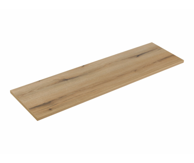 Vannitoa töötasapind Comad Nova Oak 160,4 × 40 × 2,5 cm, Coast Evoke tamm