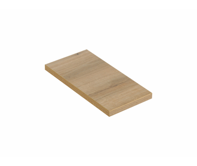 Vannitoa töötasapind Comad Nova Oak 20,4 × 40 × 2,5 cm, Coast Evoke tamm