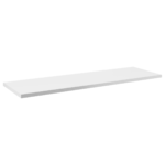 Vannitoa töötasapind Comad Nova White 120 × 40 × 2,5 cm, valge