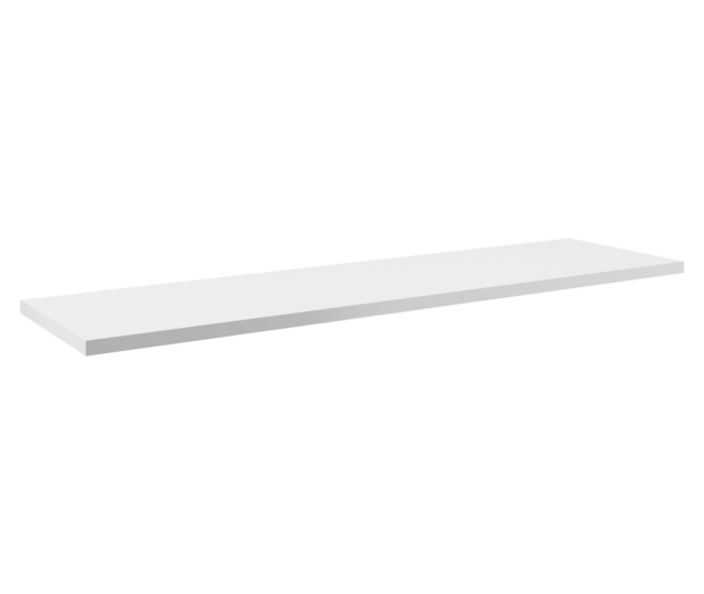 Vannitoa töötasapind Comad Nova White 160 × 40 × 2,5 cm, valge