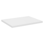 Vannitoa töötasapind Comad Nova White 50 × 40 × 2,5 cm, valge
