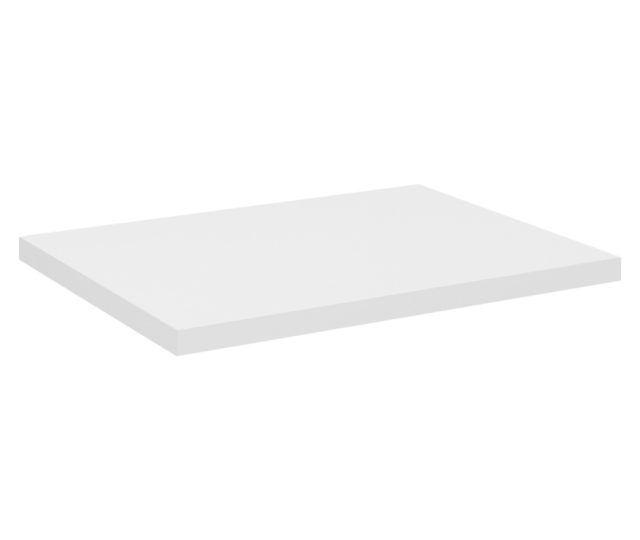 Vannitoa töötasapind Comad Nova White 50 × 40 × 2,5 cm, valge