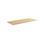 Vannitoa töötasapind Comad Ocean 120 × 46 × 2,5 cm, õlitatud tamm