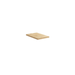 Vannitoa töötasapind Comad Ocean 30 × 46 × 2,5 cm, õlitatud tamm