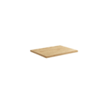 Vannitoa töötasapind Comad Ocean 60 × 46 × 2,5 cm, õlitatud tamm