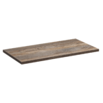Vannitoa töötasapind Comad Santa Fe Oak 100,4 × 46 × 2,5 cm, Santa Fe vintage-tamm