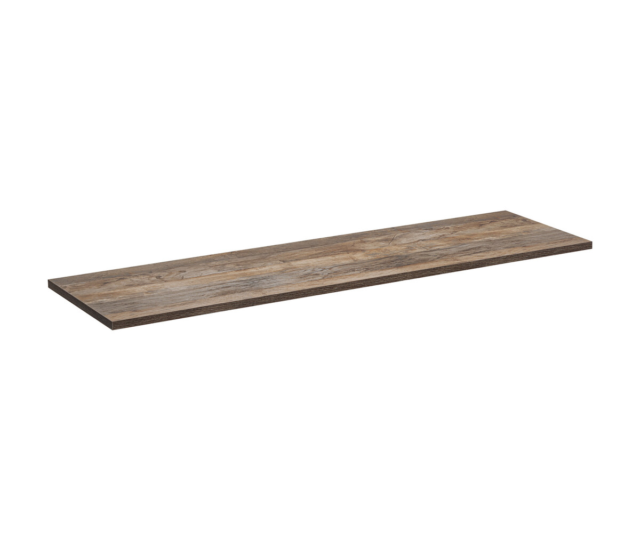 Vannitoa töötasapind Comad Santa Fe Oak 160,4 × 46 × 2,5 cm, Santa Fe vintage-tamm