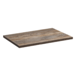 Vannitoa töötasapind Comad Santa Fe Oak 60,4 × 46 × 2,5 cm, santa fe vintage oak