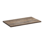 Vannitoa töötasapind Comad Santa Fe Oak 80,4 × 46 × 2,5 cm, santa fe vintage oak