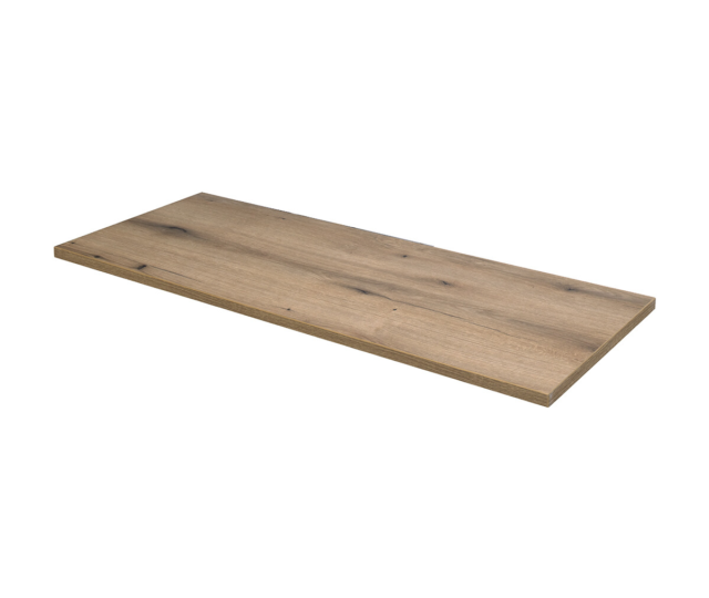 Vannitoa töötasapind Comad Universal Coast Evoke 120,4 × 46 × 2,5 cm, Coast Evoke tamm