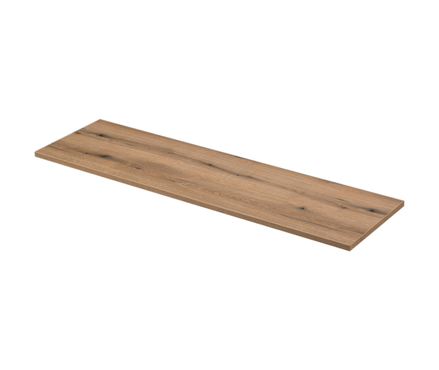 Vannitoa töötasapind Comad Universal Coast Evoke 140,4 × 46 × 2,5 cm, Coast Evoke tamm