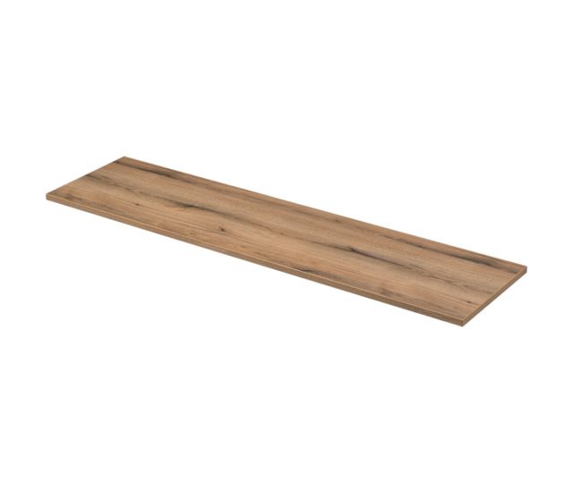 Vannitoa töötasapind Comad Universal Coast Evoke 160,4 × 46 × 2,5 cm, Coast Evoke tamm