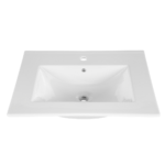 Vannitoavalamu Comad Lava 60 61 × 46 cm, läikiv valge