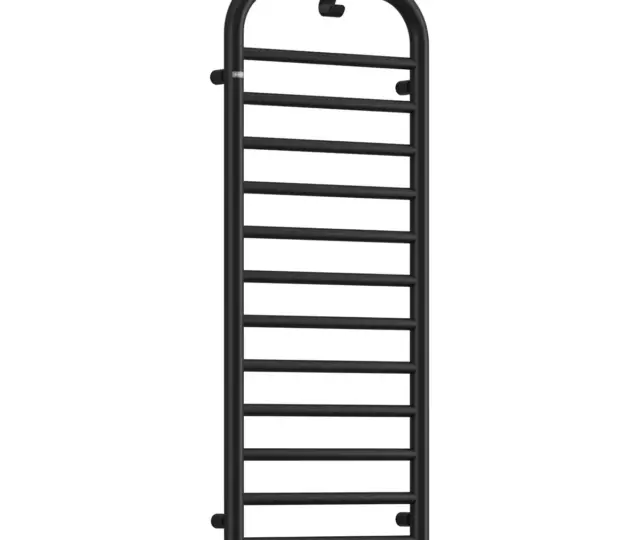 Vesi-elektriline käterätikuivati Deante Silia 500x1210 mm, matt must