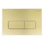 WC loputusnupp slim Deante 247x165 mm, harjatud kuld