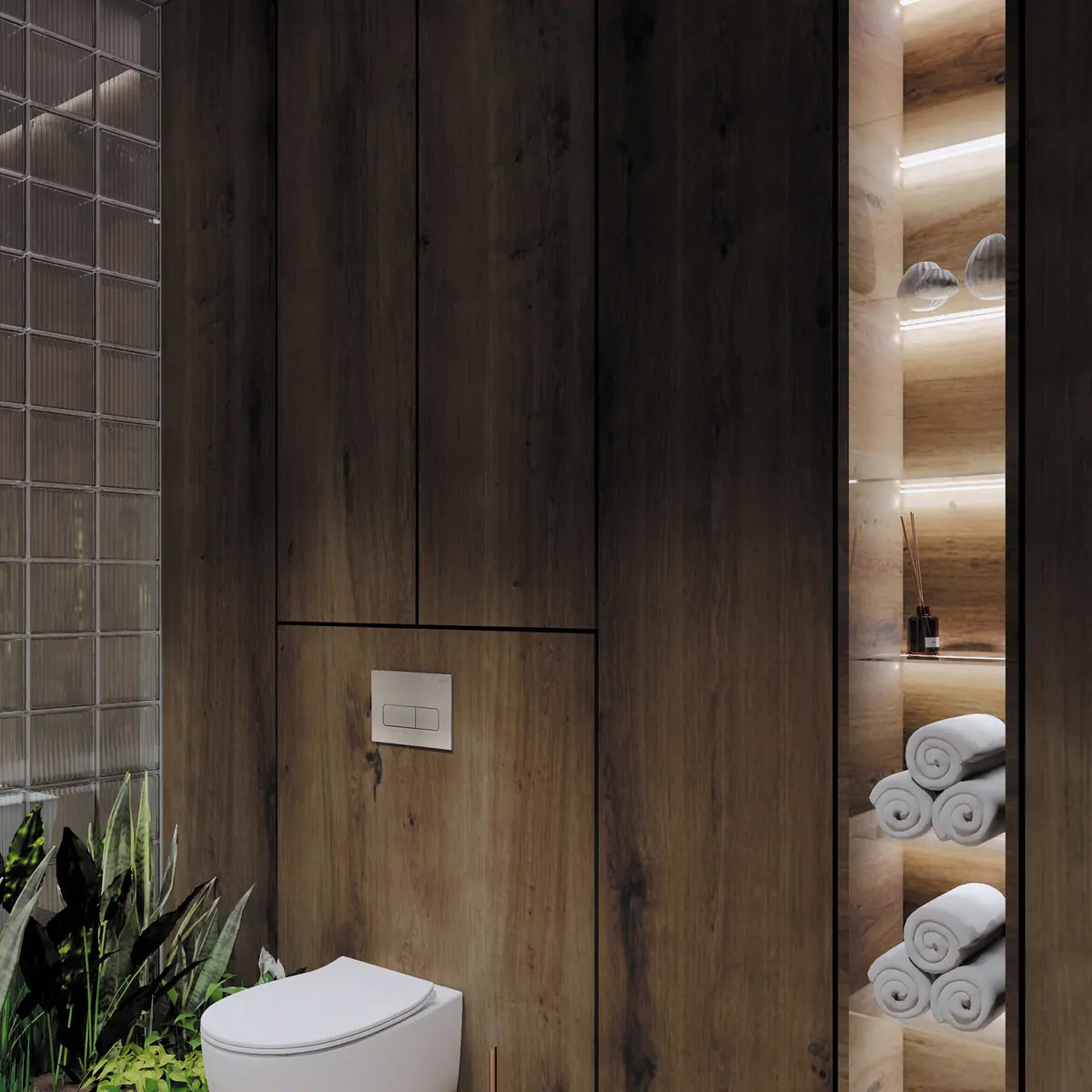 WC loputusnupp slim Deante 247x165 mm, harjatud teras