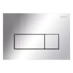 WC loputusnupp slim Deante 247x165 mm, kroom