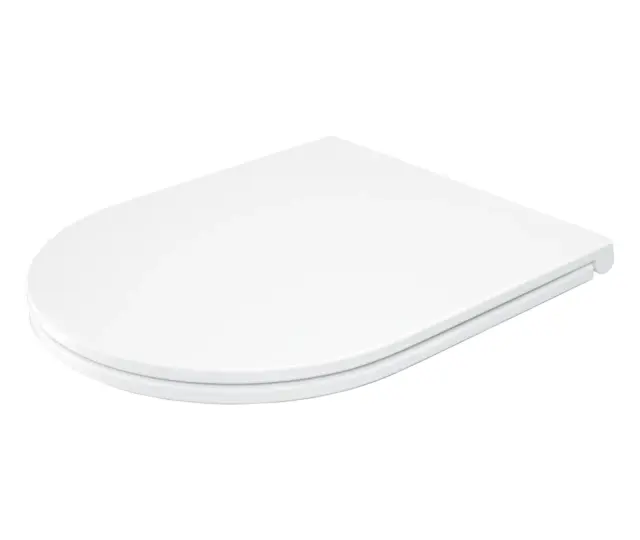 WC-poti prill-laud slim Deante Round, valge